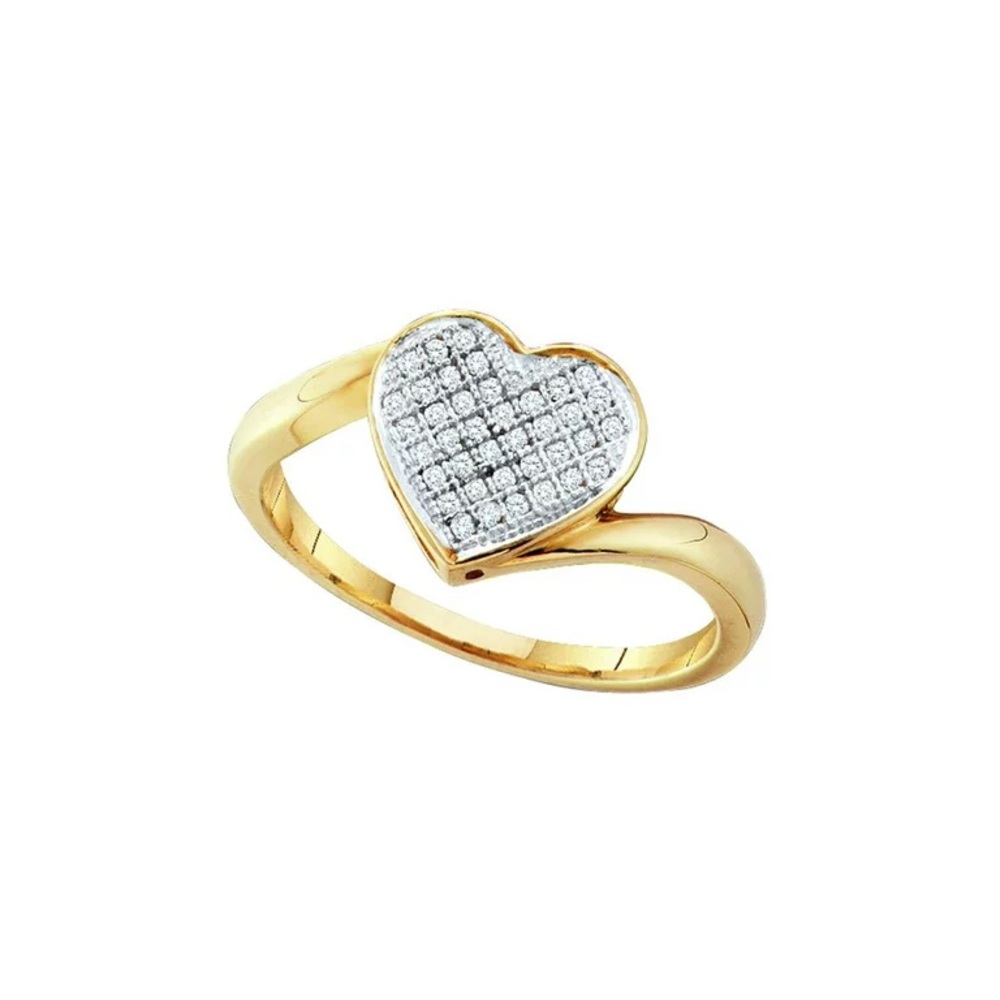 Gold Heart Ring